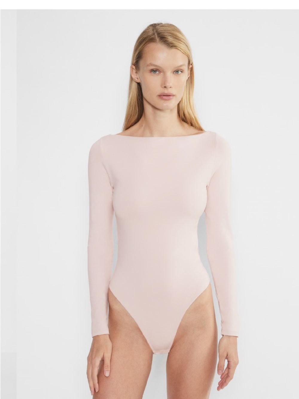 NWT Aritzia Boatneck Original Contour Whitney Thong Bodysuit size Small